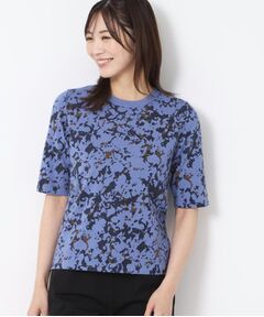 CORDIER / コルディア ニット・セーター | 【アンサンブル】華やか幾何柄プリントニットプルオーバー