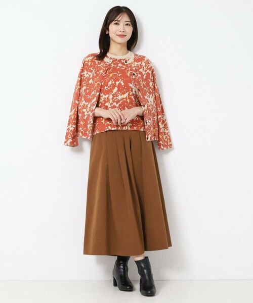 CORDIER / コルディア ニット・セーター | 【アンサンブル】華やか幾何柄プリントニットプルオーバー | 詳細8