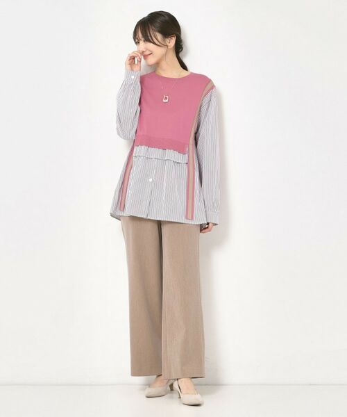 CORDIER / コルディア ニット・セーター | 【洗える】リュクスニットドッキングチュニック | 詳細13