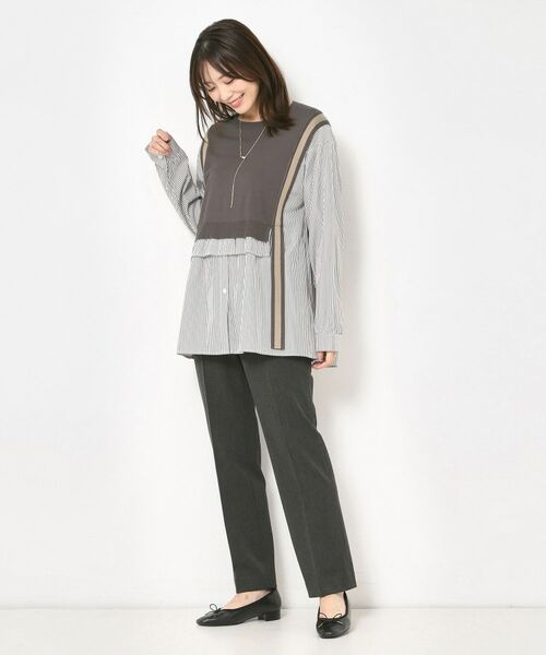 CORDIER / コルディア ニット・セーター | 【洗える】リュクスニットドッキングチュニック | 詳細16