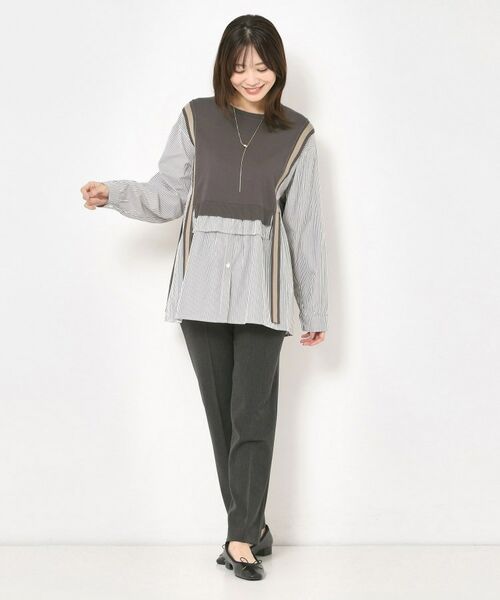 CORDIER / コルディア ニット・セーター | 【洗える】リュクスニットドッキングチュニック | 詳細17