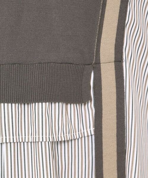 CORDIER / コルディア ニット・セーター | 【洗える】リュクスニットドッキングチュニック | 詳細18