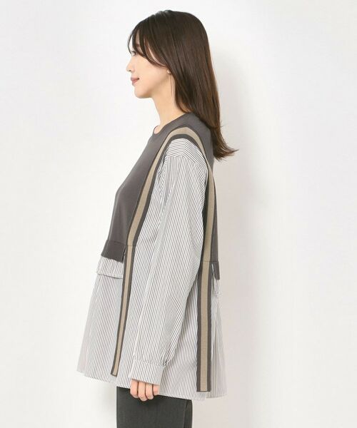 CORDIER / コルディア ニット・セーター | 【洗える】リュクスニットドッキングチュニック | 詳細2