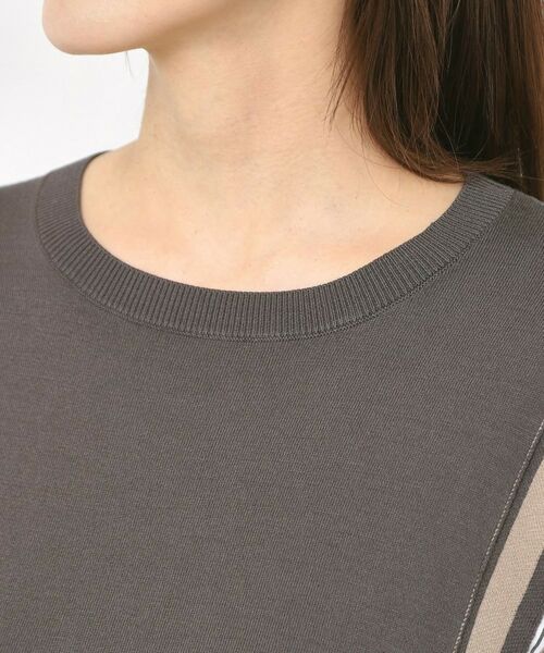 CORDIER / コルディア ニット・セーター | 【洗える】リュクスニットドッキングチュニック | 詳細4