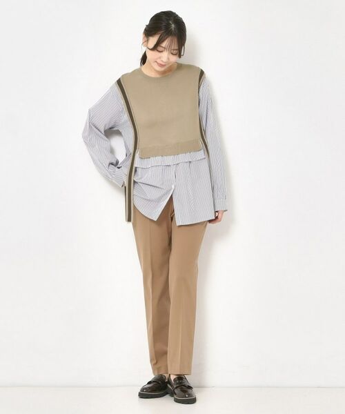 CORDIER / コルディア ニット・セーター | 【洗える】リュクスニットドッキングチュニック | 詳細9