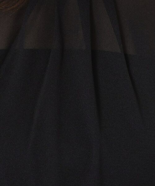 CORDIER / コルディア カットソー | 【M～4Lサイズ】ミラージュチュールハイネックプルオーバー | 詳細14
