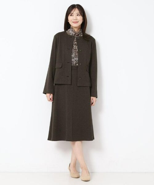 CORDIER / コルディア カットソー | 【M～4Lサイズ】ミラージュチュールハイネックプルオーバー | 詳細23