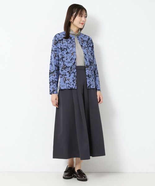 CORDIER / コルディア カットソー | 【M～4Lサイズ】ミラージュチュールハイネックプルオーバー | 詳細26