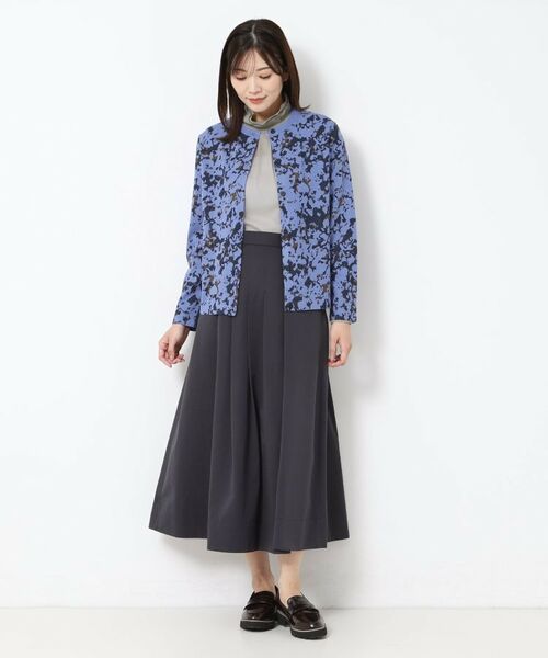 CORDIER / コルディア カットソー | 【M～4Lサイズ】ミラージュチュールハイネックプルオーバー | 詳細27