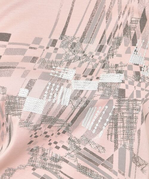 CORDIER / コルディア カットソー | 【M～4Lサイズ／洗える】アリオリティスムース七分袖プルオーバー | 詳細14