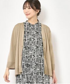 CORDIER / コルディア カーディガン・ボレロ | 【洗える／アンサンブル】DEBUSSY上品艶ラメニットカーディガン