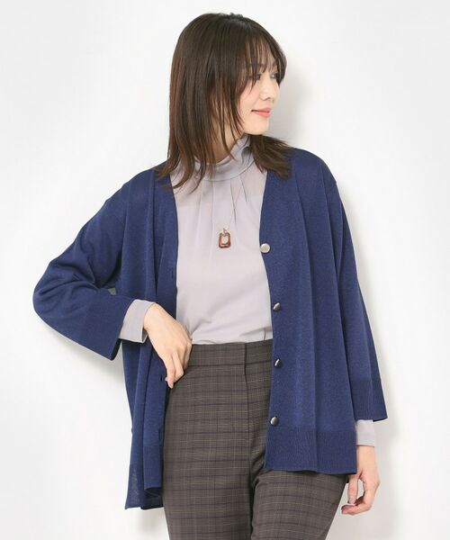 CORDIER / コルディア カーディガン・ボレロ | 【洗える／アンサンブル】DEBUSSY上品艶ラメニットカーディガン | 詳細16