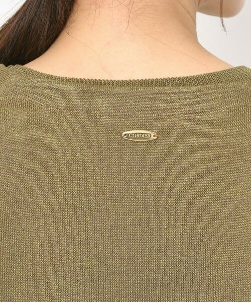 CORDIER / コルディア カーディガン・ボレロ | 【洗える／アンサンブル】DEBUSSY上品艶ラメニットカーディガン | 詳細5