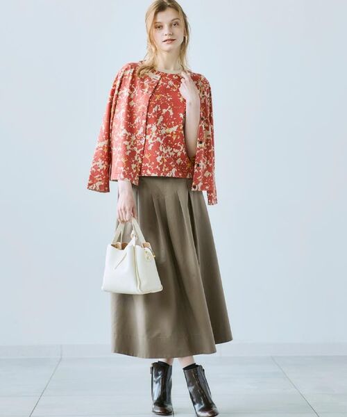 CORDIER / コルディア カーディガン・ボレロ | 【アンサンブル】華やか幾何柄プリントニットカーディガン | 詳細12