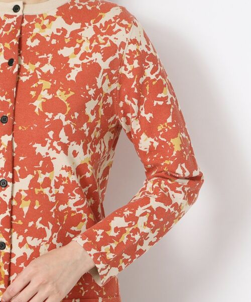 CORDIER / コルディア カーディガン・ボレロ | 【アンサンブル】華やか幾何柄プリントニットカーディガン | 詳細5