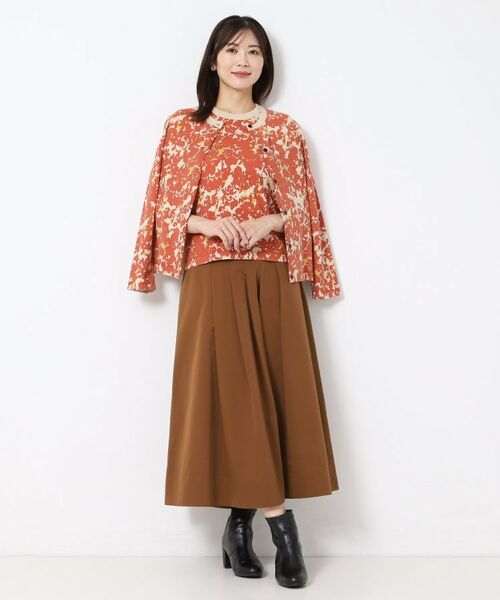 CORDIER / コルディア カーディガン・ボレロ | 【アンサンブル】華やか幾何柄プリントニットカーディガン | 詳細8