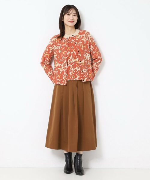 CORDIER / コルディア カーディガン・ボレロ | 【アンサンブル】華やか幾何柄プリントニットカーディガン | 詳細9