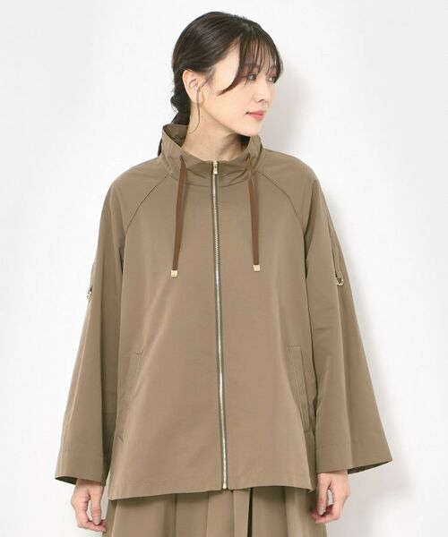 CORDIER / コルディア レザーブルゾン・ジャケット | 【M~4Lサイズ/洗える】ヴァーサタフタ 袖丈調節可ブルゾン | 詳細1