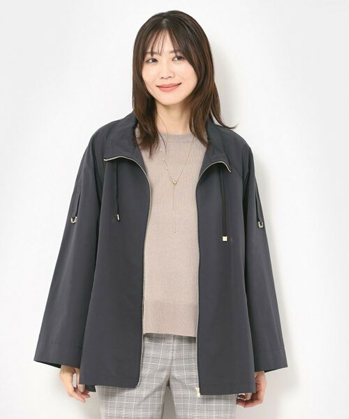 CORDIER / コルディア レザーブルゾン・ジャケット | 【M~4Lサイズ/洗える】ヴァーサタフタ 袖丈調節可ブルゾン | 詳細15