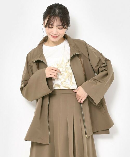 CORDIER / コルディア レザーブルゾン・ジャケット | 【M~4Lサイズ/洗える】ヴァーサタフタ 袖丈調節可ブルゾン | 詳細20