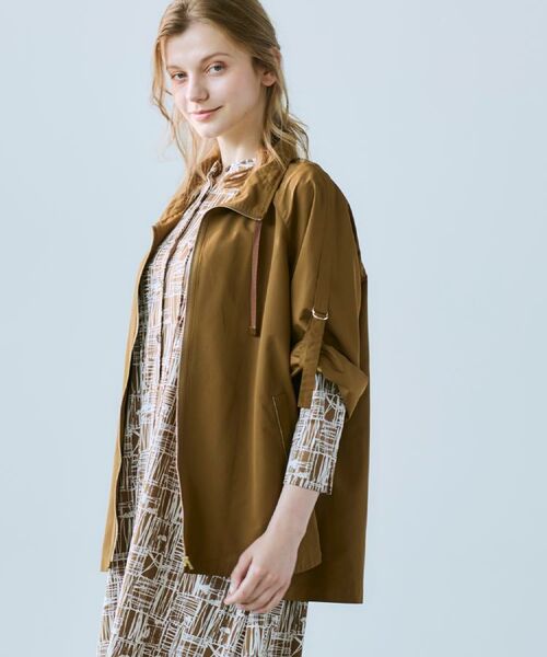 CORDIER / コルディア レザーブルゾン・ジャケット | 【M~4Lサイズ/洗える】ヴァーサタフタ 袖丈調節可ブルゾン | 詳細25