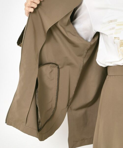 CORDIER / コルディア レザーブルゾン・ジャケット | 【M~4Lサイズ/洗える】ヴァーサタフタ 袖丈調節可ブルゾン | 詳細8