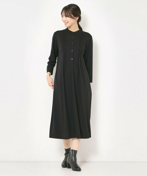 CORDIER / コルディア ロング・マキシ丈ワンピース | 【M~3Lサイズ/洗える】ミラージュジャージ プリントワンピース | 詳細10