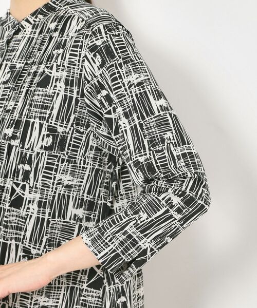 CORDIER / コルディア ロング・マキシ丈ワンピース | 【M~3Lサイズ/洗える】ミラージュジャージ プリントワンピース | 詳細5