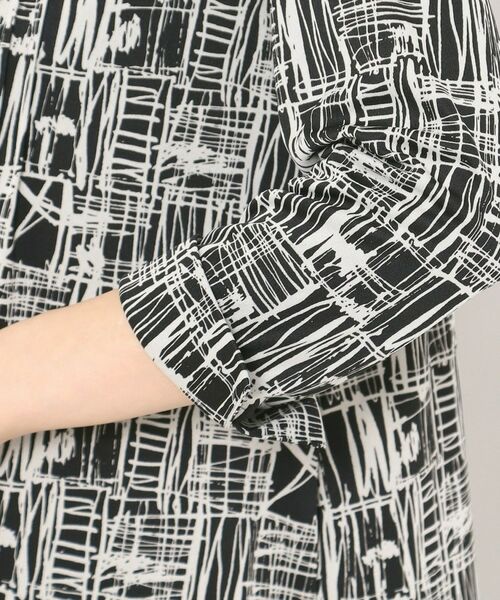 CORDIER / コルディア ロング・マキシ丈ワンピース | 【M~3Lサイズ/洗える】ミラージュジャージ プリントワンピース | 詳細6