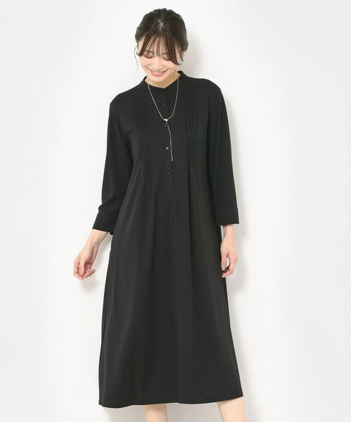 CORDIER / コルディア ロング・マキシ丈ワンピース | 【M~3Lサイズ/洗える】ミラージュジャージ プリントワンピース | 詳細9