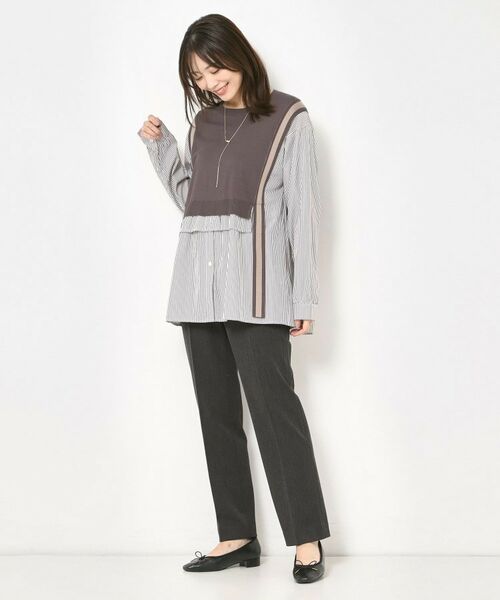 CORDIER / コルディア パンツ | 【S~4Lサイズ/ストレッチ/洗える】スマートメイクパンツ | 詳細22