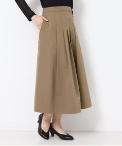 CORDIER / コルディア スカート | 【M～4Lサイズ／洗える】ヴァーサタフタ フレアスカート