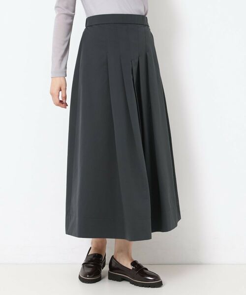 CORDIER / コルディア スカート | 【M~4Lサイズ/洗える】ヴァーサタフタ フレアスカート | 詳細14
