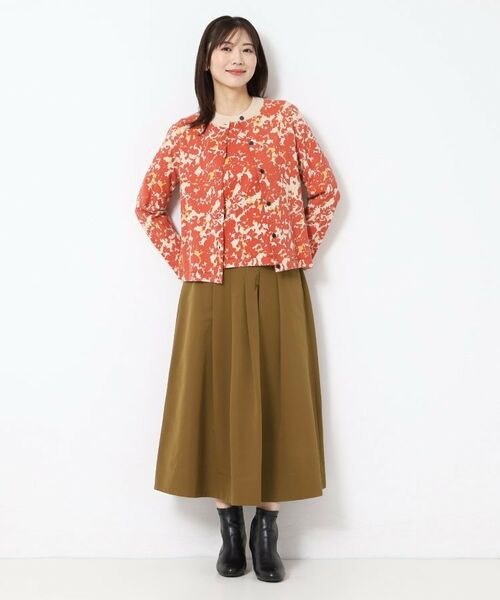 CORDIER / コルディア スカート | 【M~4Lサイズ/洗える】ヴァーサタフタ フレアスカート | 詳細21