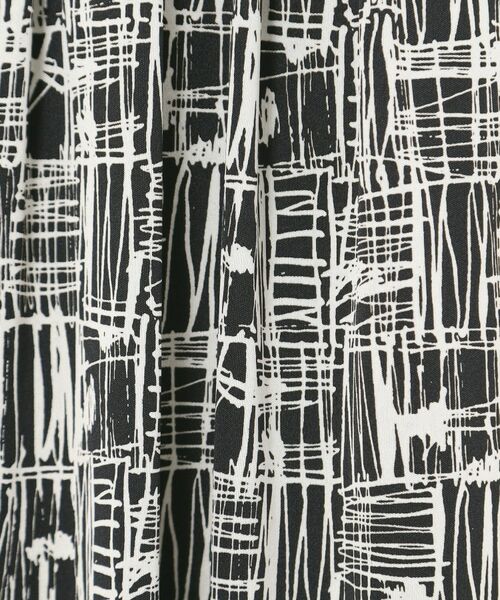 CORDIER / コルディア ロング・マキシ丈スカート | 【M～3Lサイズ／洗える／セットアップ可／ウエストゴム】ミラージュジャージ プリントスカート | 詳細13