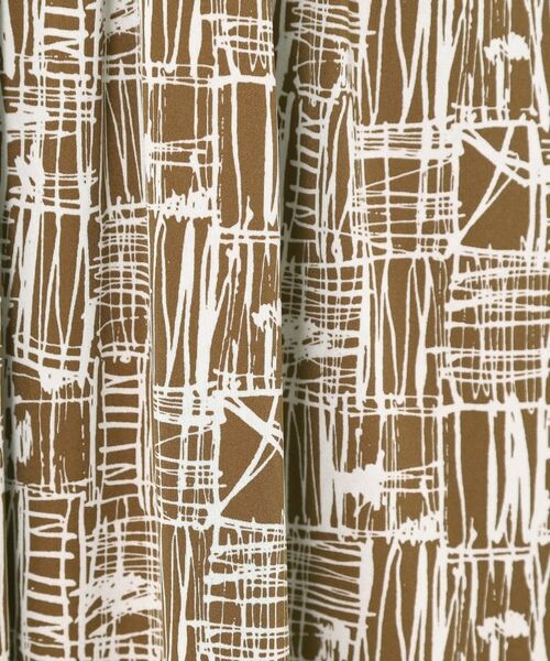 CORDIER / コルディア ロング・マキシ丈スカート | 【M～3Lサイズ／洗える／セットアップ可／ウエストゴム】ミラージュジャージ プリントスカート | 詳細9