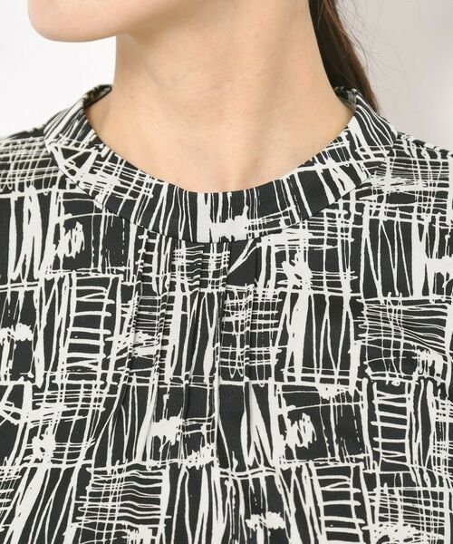 CORDIER / コルディア シャツ・ブラウス | 【M～3Lサイズ／洗える／セットアップ可】ミラージュジャージブラウス | 詳細4