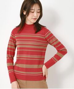 CORDIER / コルディア ニット・セーター | 【M～3Lサイズ／アンサンブル】スーパーマイフィル48 ハイネックプルオーバー