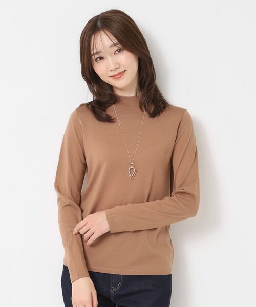 CORDIER / コルディア ニット・セーター | 【M～3Lサイズ／アンサンブル】スーパーマイフィル48 ハイネックプルオーバー | 詳細14