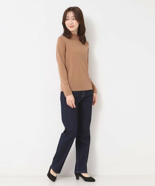 CORDIER / コルディア ニット・セーター | 【M～3Lサイズ／アンサンブル】スーパーマイフィル48 ハイネックプルオーバー | 詳細16