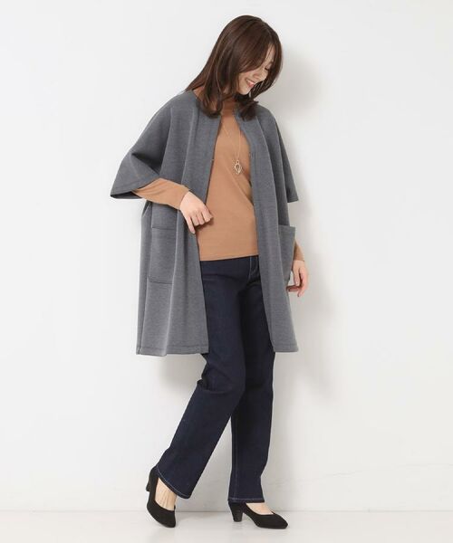 CORDIER / コルディア ニット・セーター | 【M～3Lサイズ／アンサンブル】スーパーマイフィル48 ハイネックプルオーバー | 詳細18