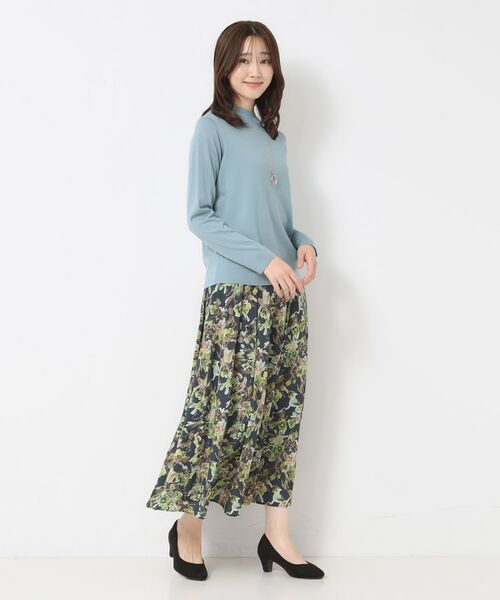 CORDIER / コルディア ニット・セーター | 【M～3Lサイズ／アンサンブル】スーパーマイフィル48 ハイネックプルオーバー | 詳細20