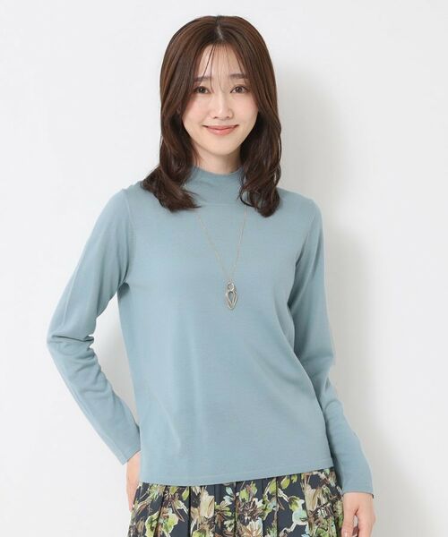 CORDIER / コルディア ニット・セーター | 【M～3Lサイズ／アンサンブル】スーパーマイフィル48 ハイネックプルオーバー | 詳細21