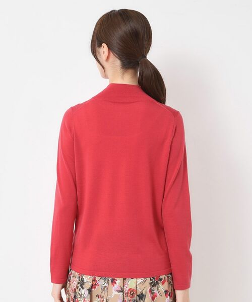 CORDIER / コルディア ニット・セーター | 【M～3Lサイズ／アンサンブル】スーパーマイフィル48 ハイネックプルオーバー | 詳細3