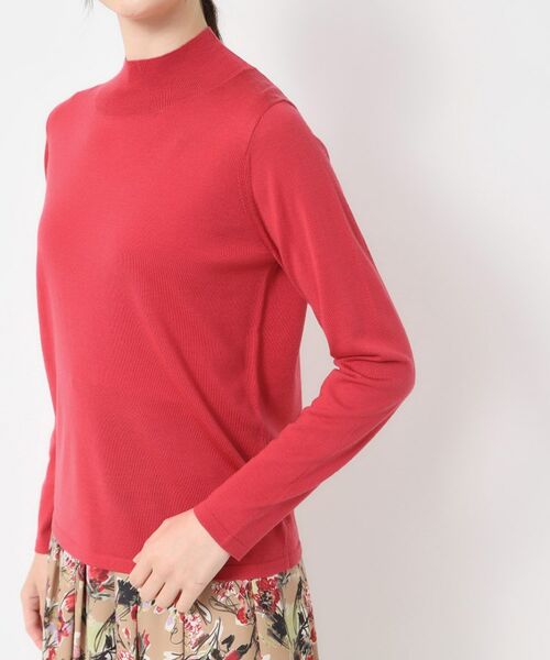 CORDIER / コルディア ニット・セーター | 【M～3Lサイズ／アンサンブル】スーパーマイフィル48 ハイネックプルオーバー | 詳細5