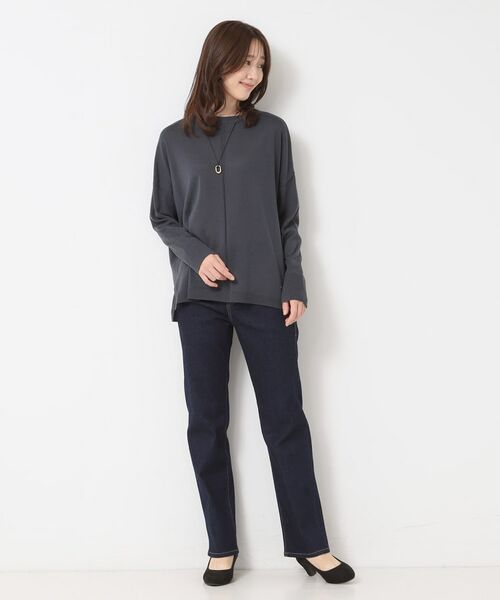 CORDIER / コルディア ニット・セーター | 【M～3Lサイズ】スーパーマイフィル48 チュニックニット | 詳細10