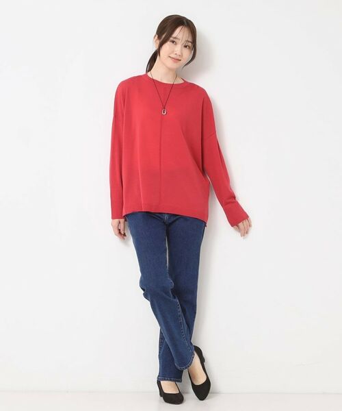 CORDIER / コルディア ニット・セーター | 【M～3Lサイズ】スーパーマイフィル48 チュニックニット | 詳細13