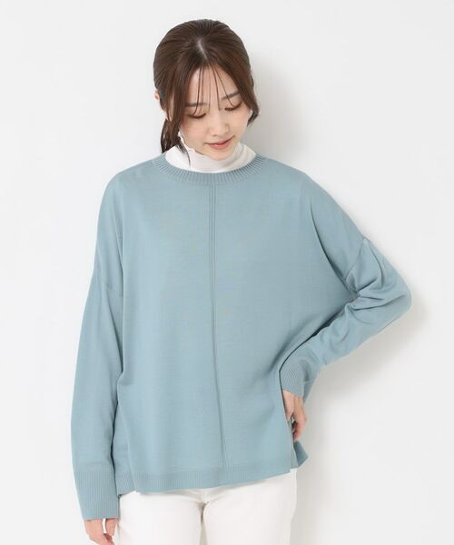 CORDIER / コルディア ニット・セーター | 【M～3Lサイズ】スーパーマイフィル48 チュニックニット | 詳細16