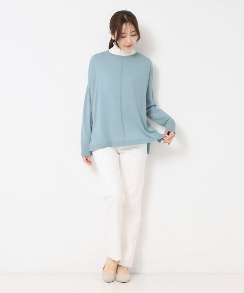 CORDIER / コルディア ニット・セーター | 【M～3Lサイズ】スーパーマイフィル48 チュニックニット | 詳細18