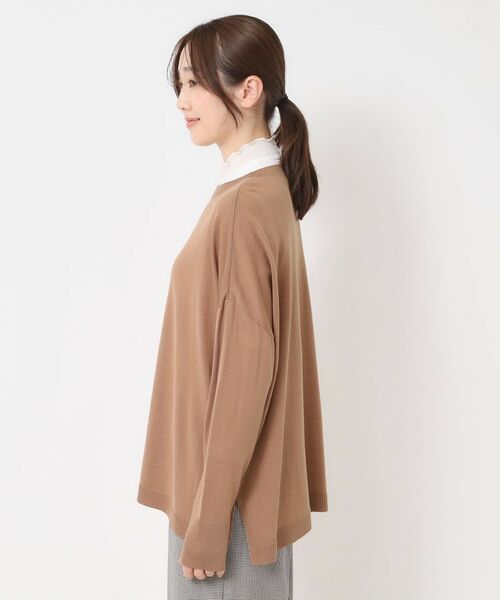 CORDIER / コルディア ニット・セーター | 【M～3Lサイズ】スーパーマイフィル48 チュニックニット | 詳細2